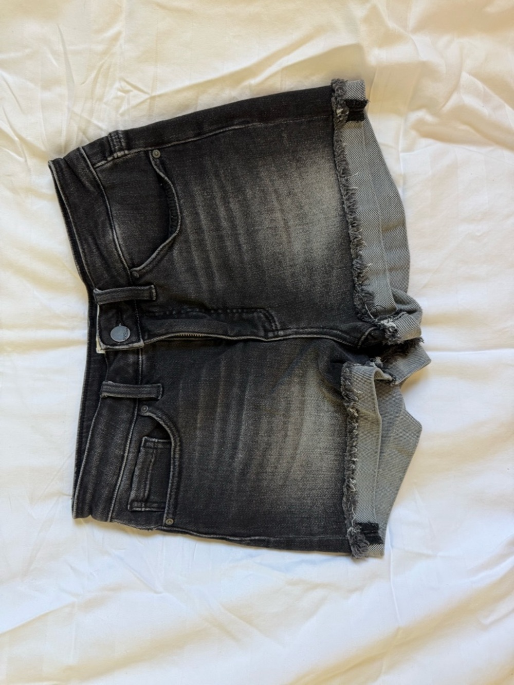 Women’s BKE Parker Dark Wash Cuffed Shorts